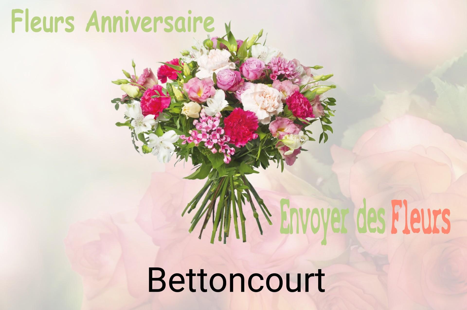Bouquet de fleurs d’anniversaire livré à Bettoncourt